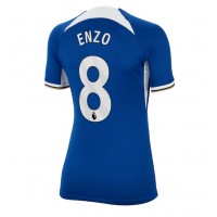 Chelsea Enzo Fernandez #8 Replica Home Shirt Ladies 2023-24 Short Sleeve